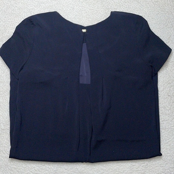 H & M Dark Navy Dress Straight Sexy Casual career Size 8 / Business casual - Picture 15 of 15